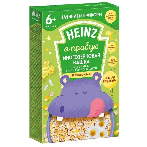 Каша безмолочная Heinz (Хайнц) многозерновая из 3 злаков Перед сном с липой и ромашкой с 6 мес 180 г каша из 5 злаков мамако organic безмолочная с 6 месяцев 200 г