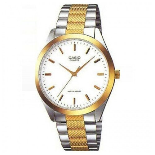 Наручные часы CASIO Японские наручные часы Casio Collection MTP-1274SG-7A, серебряный