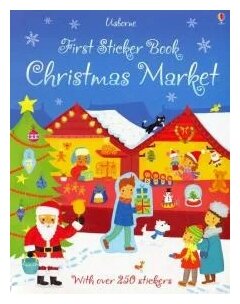 First Sticker Book: Christmas market - фото №2