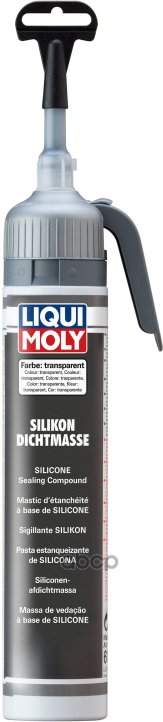 Герметик Liqui Moly Silikon-Dichtmasse transparent 200мл (6184) - фото №1