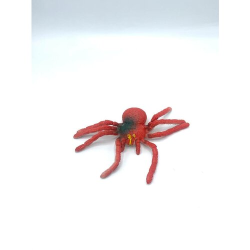 Животные-тянучки Антистресс Паук Красный из термопластичной резины набор игрушек антистресс тянучки паук 2 лягушки