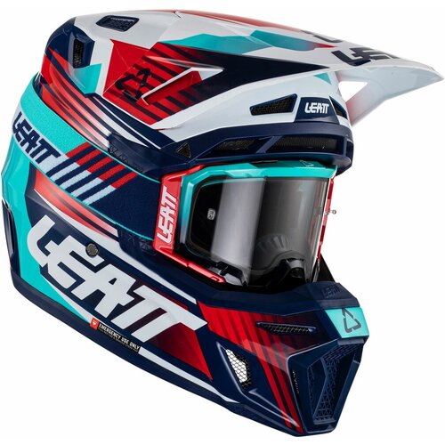 Мотошлем Leatt Moto 8.5 Helmet Kit (Royal, L, 2023 (1023010553))