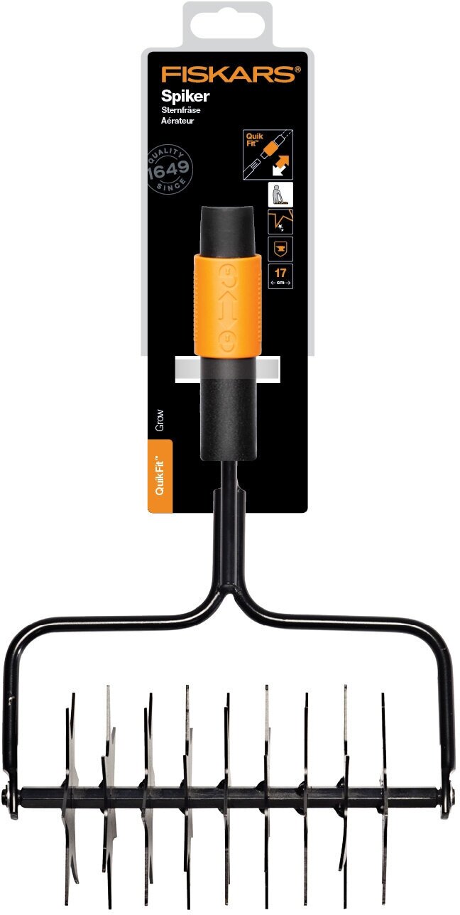 Культиватор для аэрации Fiskars QuikFit 38см - фото №5