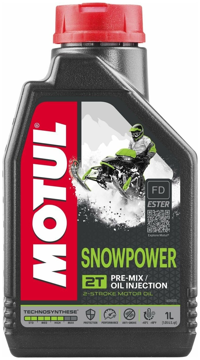 Синтетическое моторное масло Motul Snowpower 2T