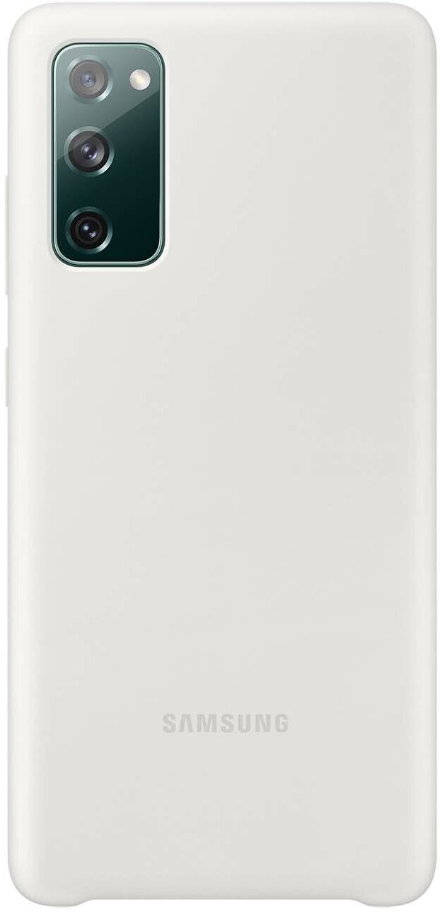 Чехол Samsung Silicone Cover S20 FE White (EF-PG780)