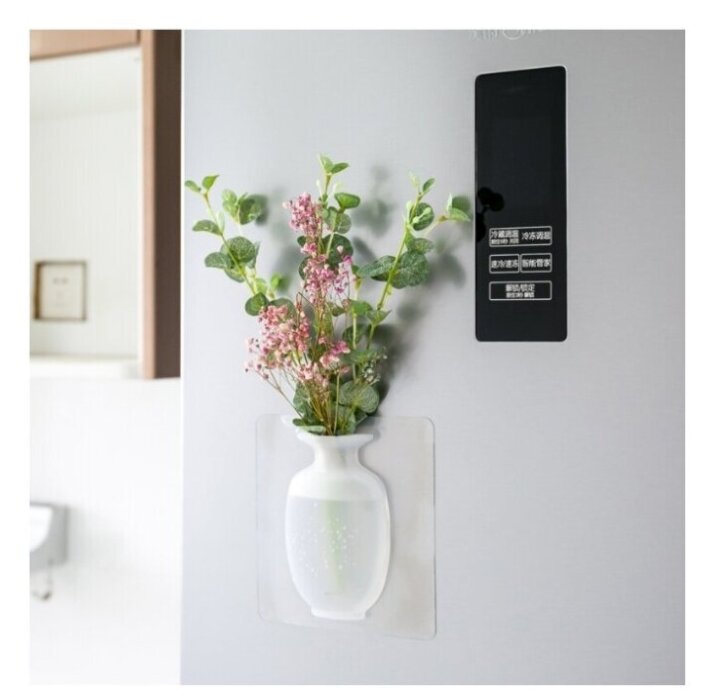 фото Волшебная ваза, украшение на стену, силикон, 15 см х 15см