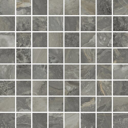 Плитка Италон Charme Deluxe Grigio Orobico Lux Mosaico 3.5х3.5 29.2x29.2 610110000637 мрамор гладкая, глянцевая морозостойкая плитка италон charme deluxe river mosaico lounge luc 26 2x30 2 600110000934 мрамор гладкая глянцевая изностойкая