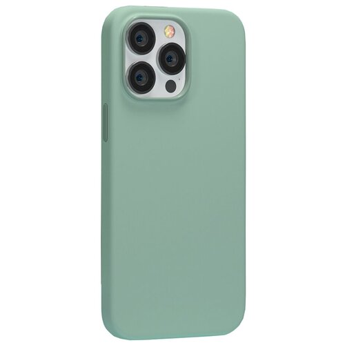 Чехол-накладка Devia Nature Series Silicone Magnetic Case для смартфона iPhone 14 Pro Max (Цвет: Light Green) чехол накладка devia nature series silicone case для iphone 15 черный