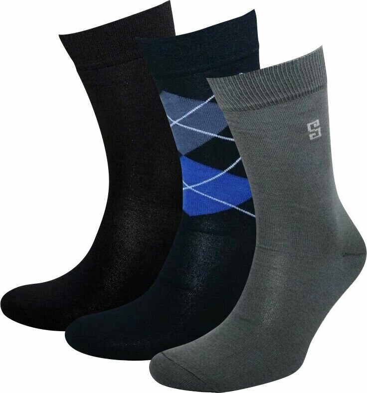 Носки STATUS  комплект  3 пары  размер 29  серый