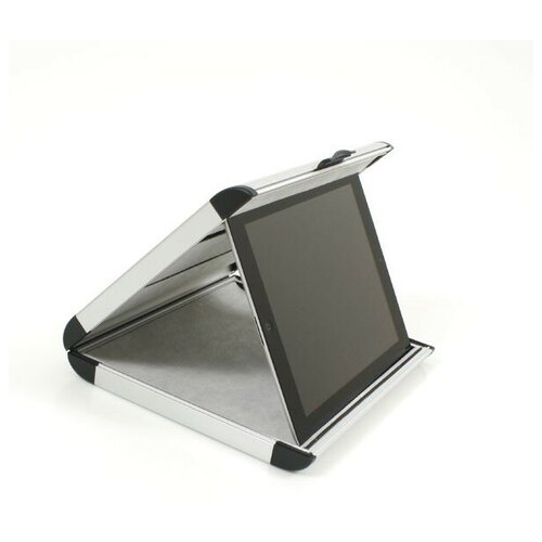 Кейс алюминиевый AZKR IPad с серой отделкой