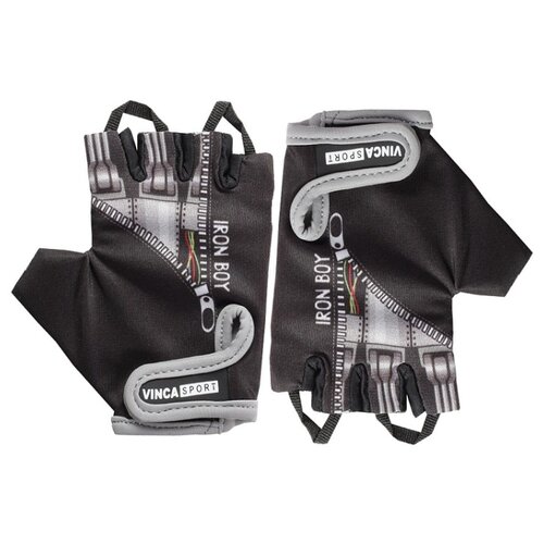 фото Перчатки vinca sport iron boy черный
