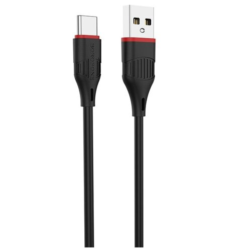 Кабель USB - USB Type-C 1м Borofone BX17 Enjoy - Черный