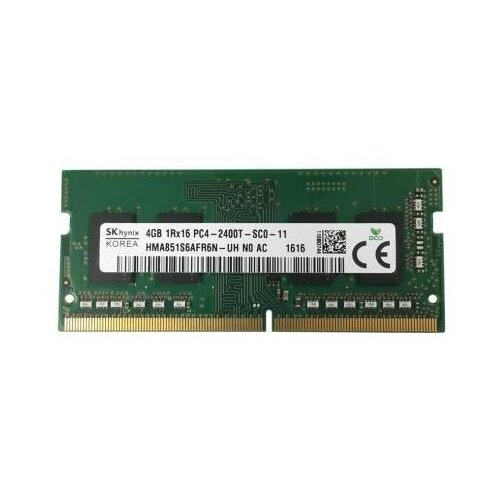 Оперативная память Hynix 4 ГБ DDR4 2400 МГц SODIMM CL17 HMA851S6AFR6N-UH