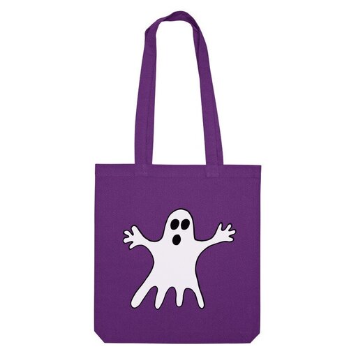 фото Сумка шоппер us basic, фиолетовый