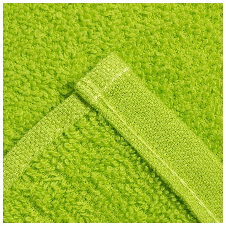 Полотенце махровое Радуга,30х70 см, цвет зелёный - фотография № 5