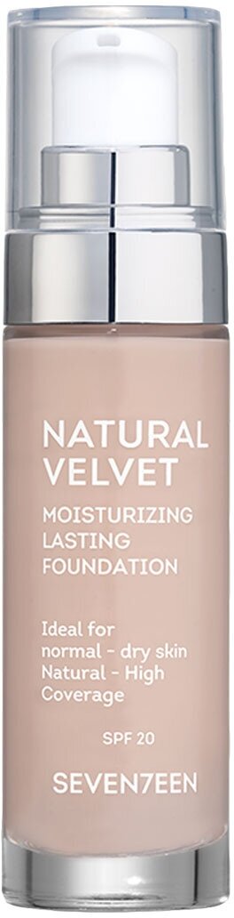 Seventeen Тональный крем Natural Velvet, тон 05 средний бежевый