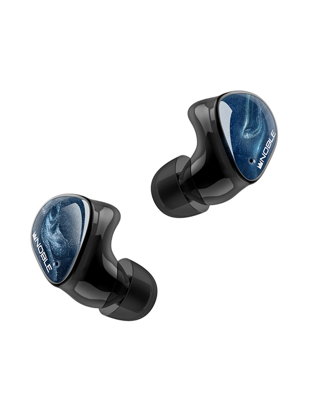 Noble Audio FoKus Mystique blue/black - беспроводные внутриканальные tws наушники, чёрно-синие