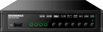 Плееры-медиа Soundmax SM-DVBT290(черный)