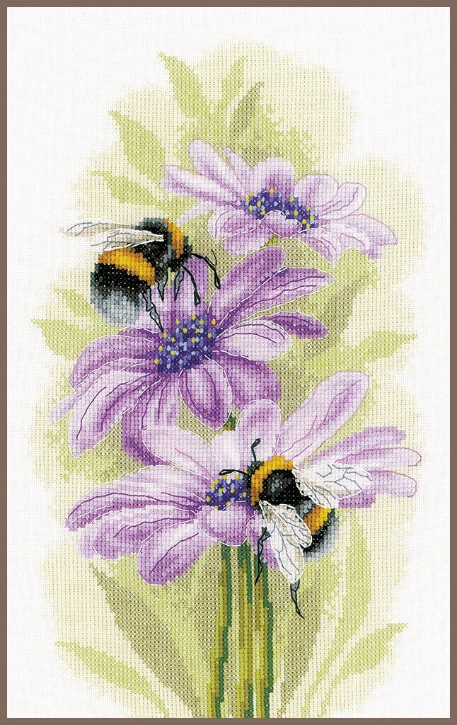 Набор для вышивания Lanarte Dancing bees Танцующие пчелы PN-0191874