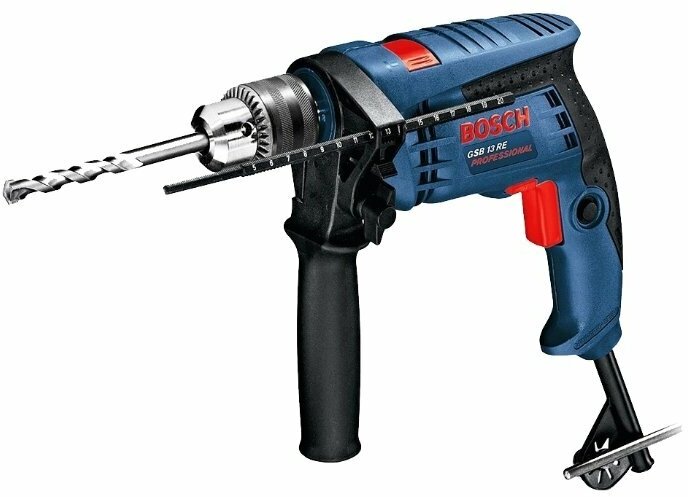 Дрель ударная Bosch GSB 13 RE Professional 600Вт патрон: кулачковый реверс (0601217102)