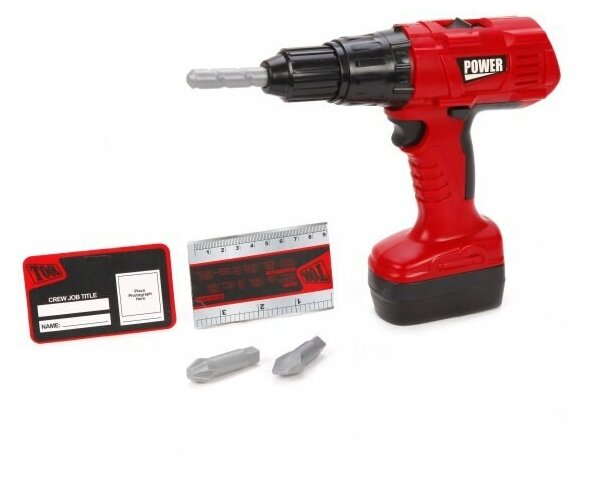 Детская дрель-шуруповерт "Power tools TEGOLE T1401"