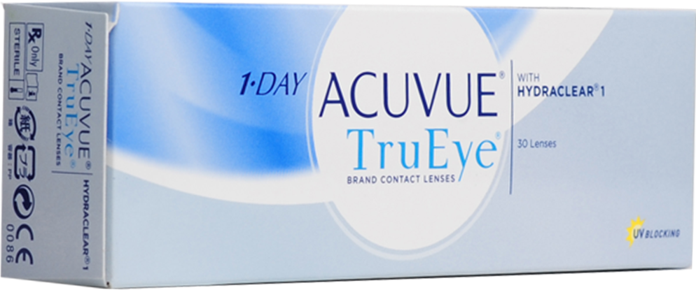  : "1-Day Acuvue TruEye" (1=30) R:=9.0 D:=-05,75