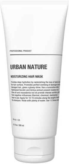 Маска для волос Urban Nature интенсивно увлажняющая, 200 мл