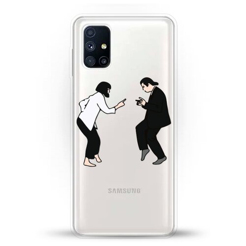фото Силиконовый чехол винсент и миа на samsung galaxy m51 andy & paul