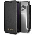 Чехол-книжка для Samsung Galaxy S9 Guess Iridescent Booktype PU Black (GUFLBKS9IGLTBK) - изображение