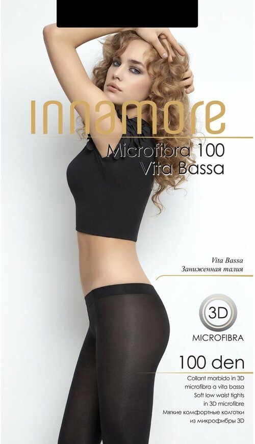 Колготки  Innamore Microfibra, размер 4, черный