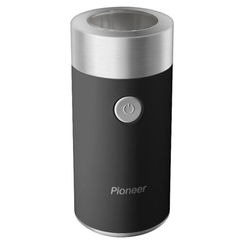 Электрическая кофемолка Pioneer CG206 с импульсным режимом ножами из нержавеющей стали и прозрачной крышкой 150 Вт