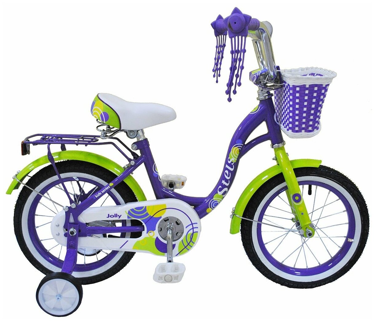Детский велосипед STELS Jolly 14 V010 (2019) фиолетовый 9.5" (требует финальной сборки)