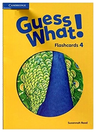 Книга Guess What! Level 4 Flashcards (pack of 88) - фото №1