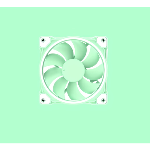 Вентилятор для корпуса ID-Cooling ZF-12025 Mint Green 120mm, 900 2000 RPM, 4Pin PWM вентилятор для корпуса id cooling zf 12025 argb snow