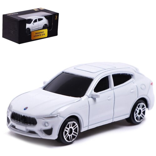 Машина металлическая MASERATI LEVANTE GTS, 1:64, цвет белый легковой автомобиль rmz city maserati levante gts 2019 344990s 1 64 7 3 см белый