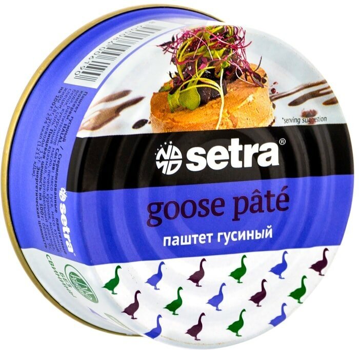 Паштет Setra Гусиный 100г