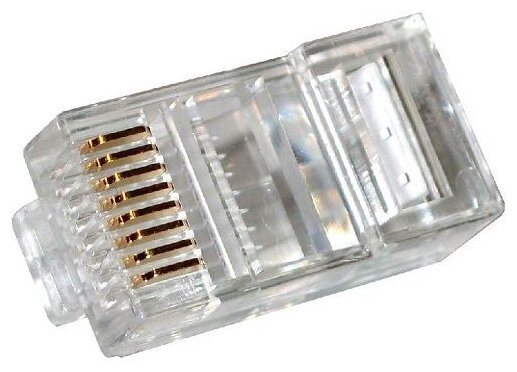 Коннектор CABLEXPERT RJ-45 UTP 8P8C универсальный кат.5e, 6m" (100 шт.) (PLUG3UP6/5)