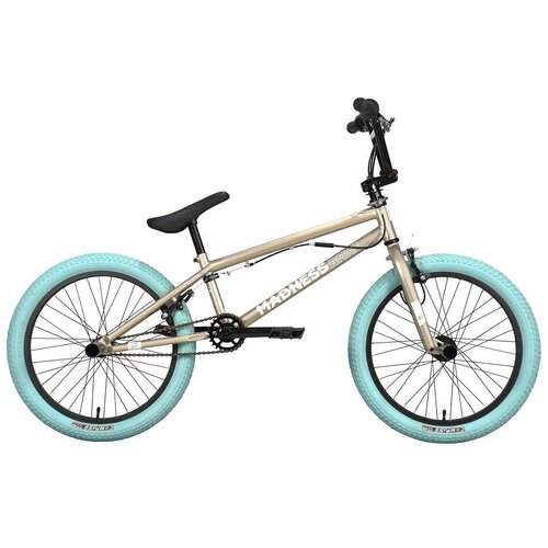 Трюковый велосипед STARK '23 Madness BMX 3 песочный, белый, голубой