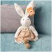 Большая мягкая игрушка подушка заяц - антистресс 30 см