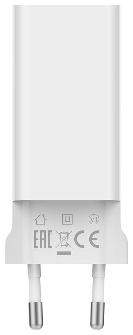 Сетевая зарядка Xiaomi Mi 65W Fast Charger with GaN Tech, белый фото 2