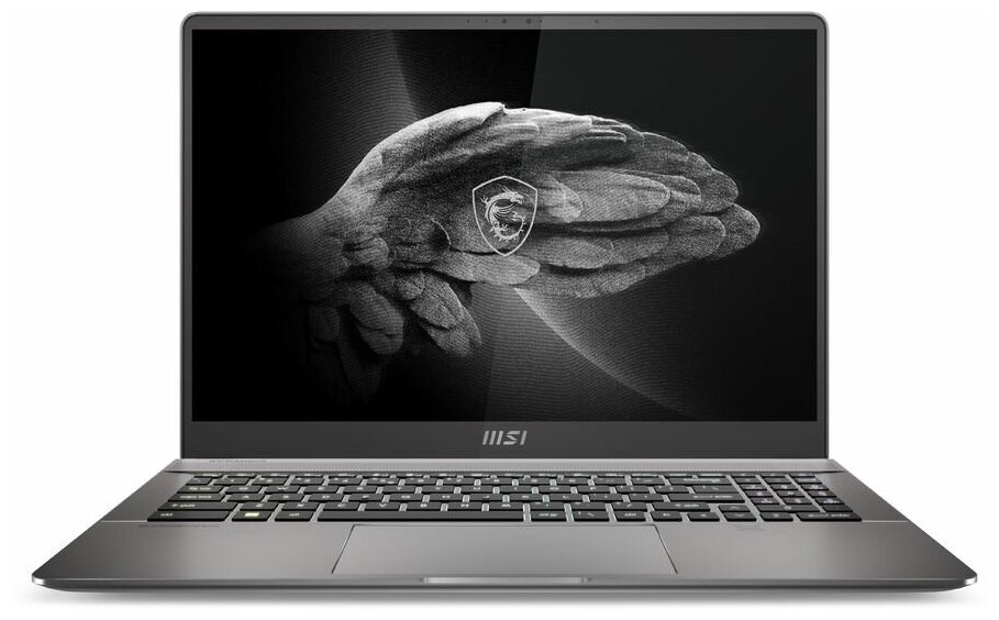 Ноутбук MSI Creator Z16P B12UGST-027RU, 16", IPS, Intel Core i7 12700H 2.3ГГц, 32ГБ, 1ТБ SSD, NVIDIA GeForce RTX 3070 Ti для ноутбуков - 8192 Мб, Windows 11 Home, серый [9s7-15g121-027]