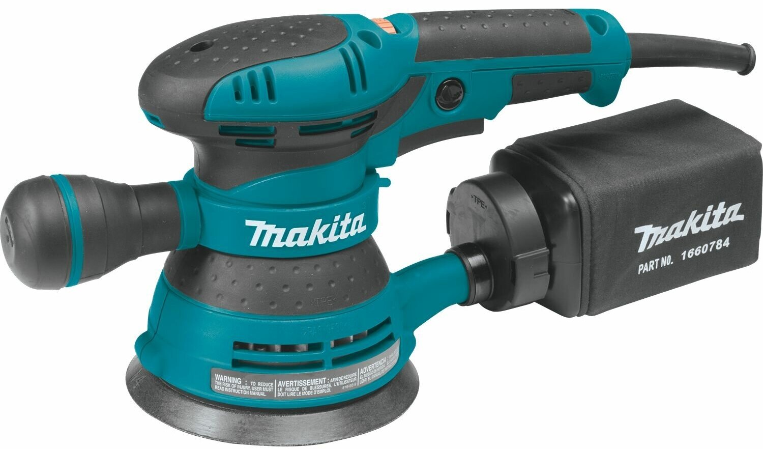 Эксцентриковая шлифмашина Makita BO5041, 125 мм, 300 Вт, 24000 кол/мин