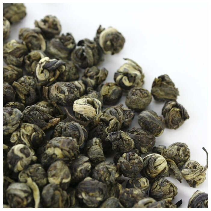 Чай зеленый Люй Лун Чжу (Зелёная жемчужина), 100 г - фотография № 5
