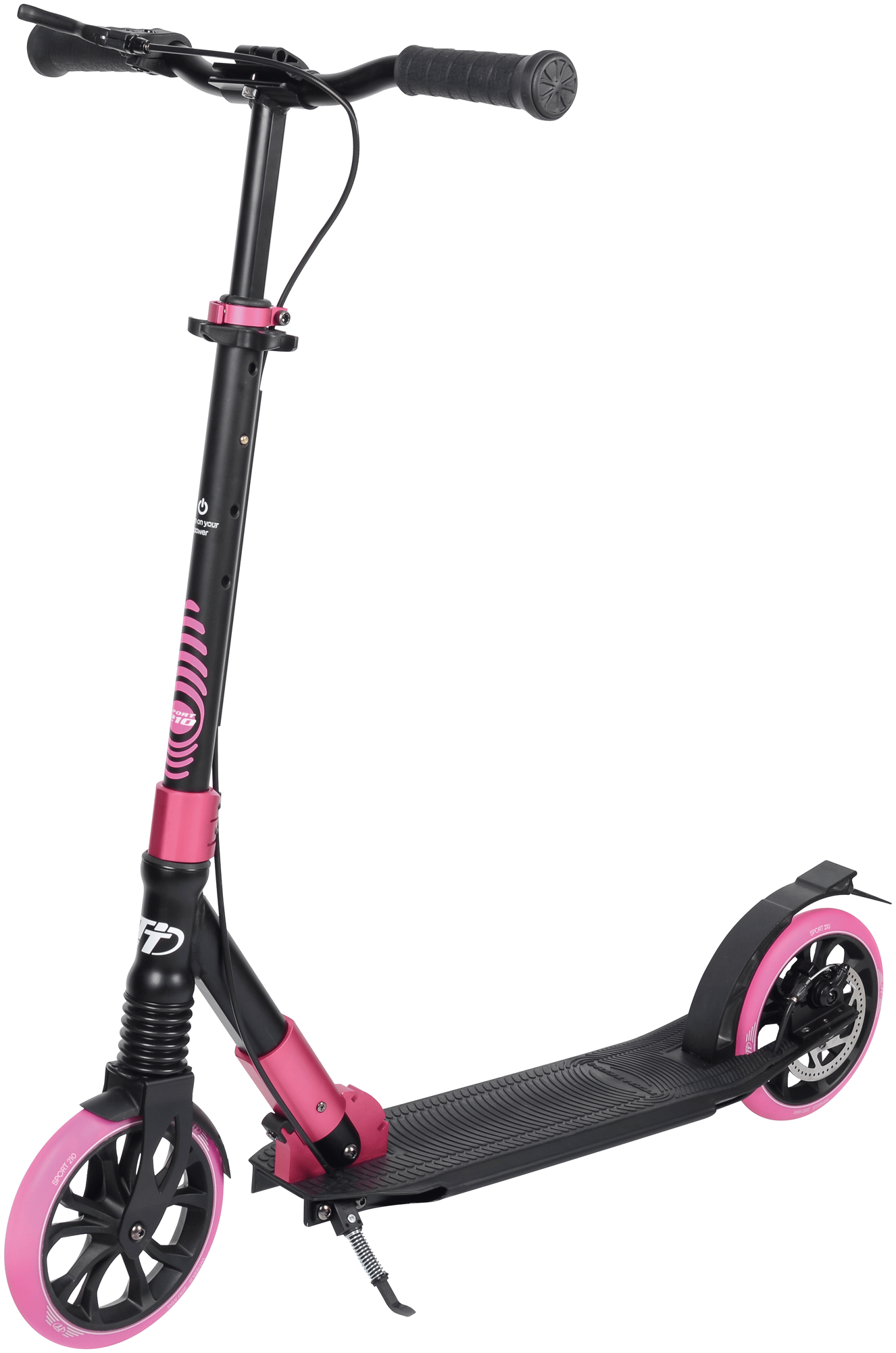 Самокат TechTeam Sport 210R 2021 pink