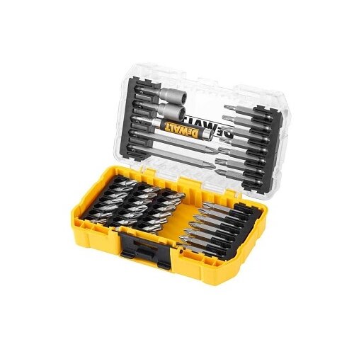 Набор бит DeWALT DT70702, 40 предм., желтый