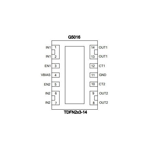 Микросхема G5016KD1U-GP