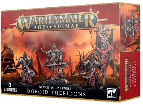 Миниатюры для настольной игры Games Workshop Warhammer Age of Sigmar: Slaves to Darkness Ogroid Theridons 83-63