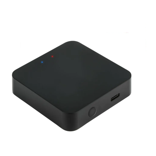 Умный шлюз Tuya ZigBee 3,0 Bluetooth, черный, многорежимный сетевой хаб с дистанционным управлением - работает с Яндекс Алисой