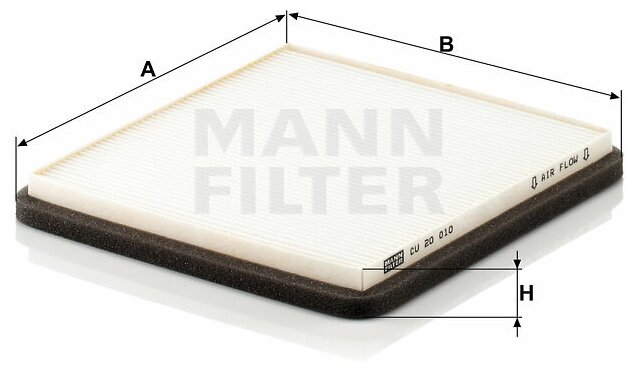 Салонный фильтр Mann-Filter - фото №8