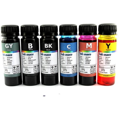 Чернила Canon Комплект чернил Ink-Mate (50ml. 6 цветов) для картриджей